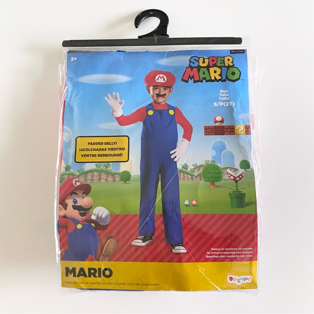 NEW Super Mario kids Costume